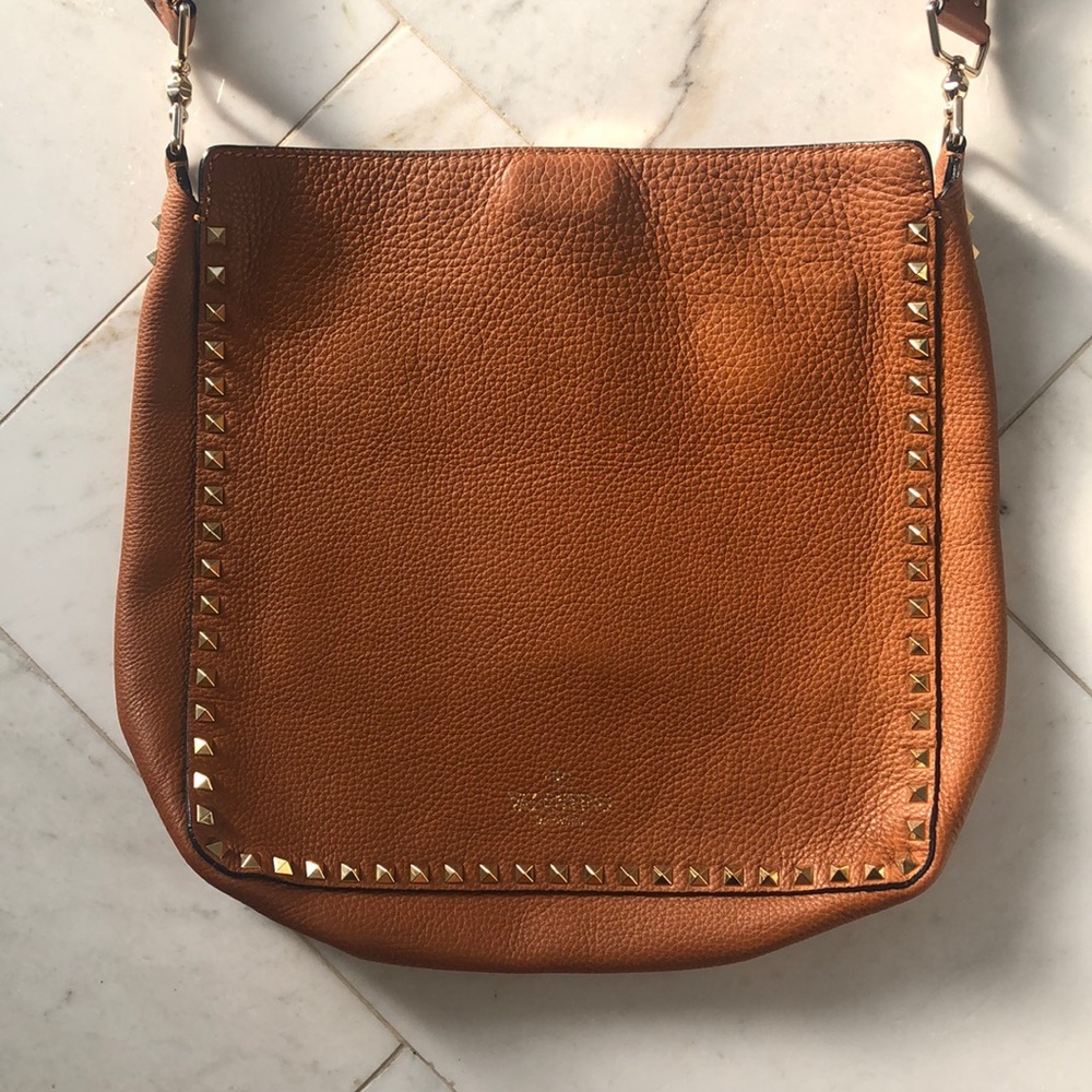 Authentic Valentino cross body leather bag